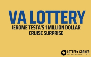 VA Lottery Jerome Testa's 1Million-Dollar Cruise Surprise!