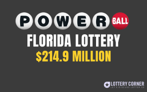 A Florida lottery ticket won the $214.9 million Powerball jackpot!